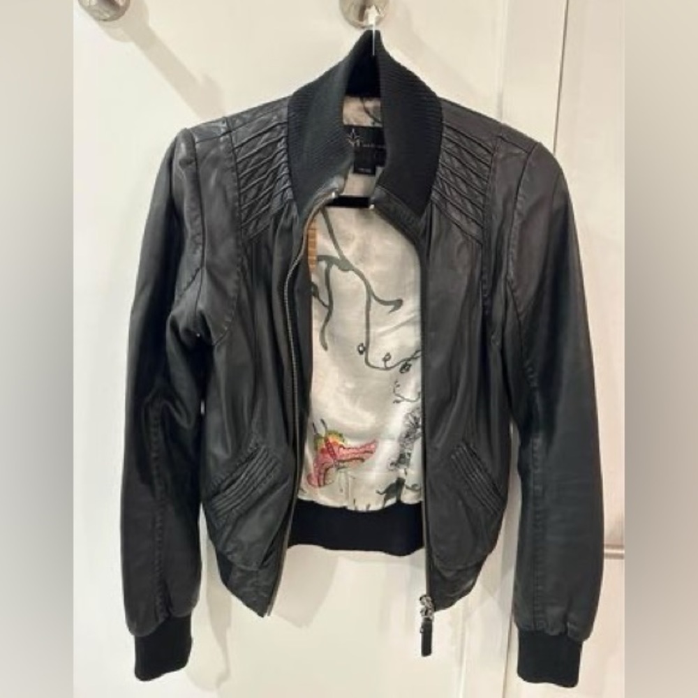 Mackage x Aritzia leather jacket size - xsmall
